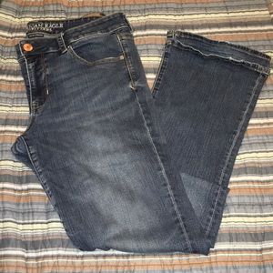 American Eagle super stretch bootcut jeans size 14